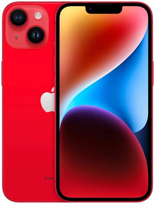 Apple iPhone 14 256 ГБ/GB (PRODUCT) Red красный (sim+esim) - фото 4542