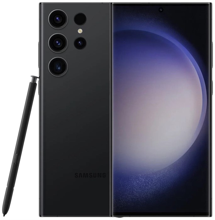 Смартфон Samsung Galaxy S23 Ultra 12/256 ГБ, Dual: nano SIM + eSIM, черный фантом - фото 4884