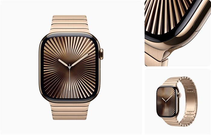 Apple Watch Series 10 42мм Titanium Gold 1978 - фото 5463