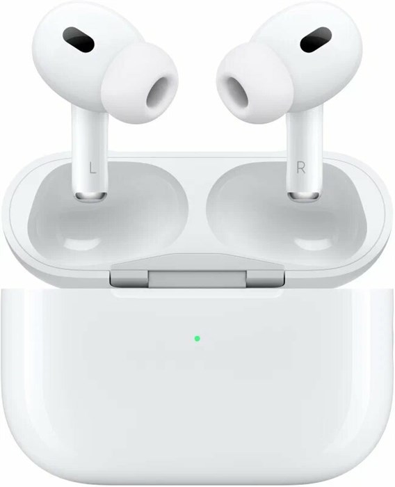 Беспроводные наушники Apple AirPods Pro 2 MagSafe Charging Case (USB-C), белый 324545678986 - фото 5946