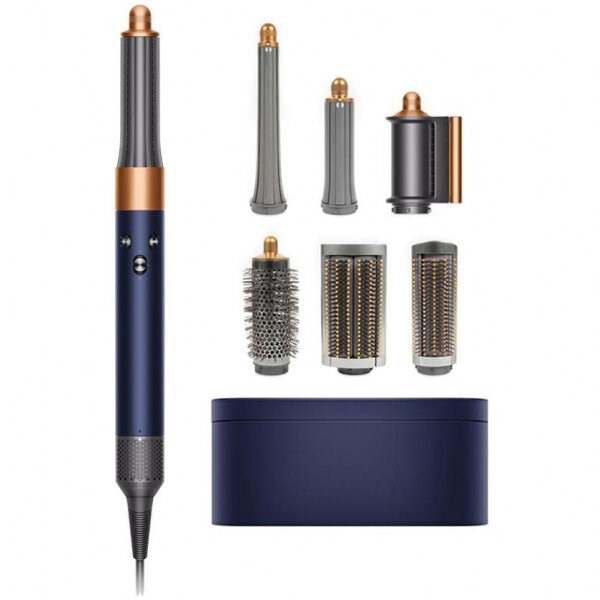 Фен-стайлер Dyson Airwrap complete HS05 limited customised set KIT01 HK, Prussian Blue/Bright Copper SKU.911.01.01 - фото 6170