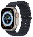 Умные часы Apple Watch Ultra 49 мм Titanium Case GPS + Cellular, титановый/полуночный Ocean Band - фото 5025