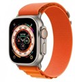 Умные часы Apple Watch Ultra 49 мм Titanium Case GPS + Cellular, титановый/оранжевый Alpine Loop - фото 5043