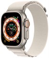 Умные часы Apple Watch Ultra 49 мм Titanium Case GPS + Cellular, титановый/звездный Alpine Loop - фото 5046
